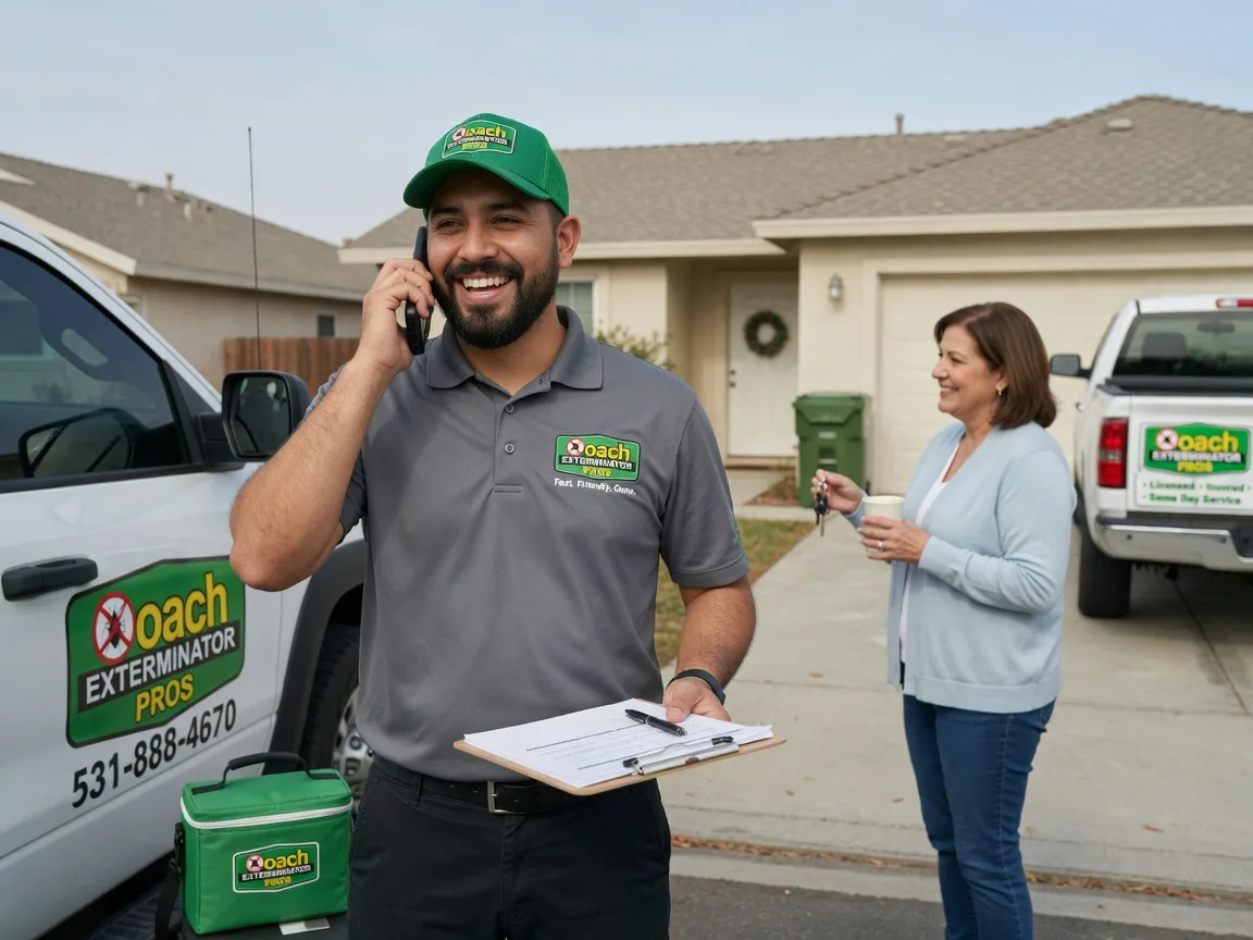 Pest Control Roach Exterminator Collins, OH FAQs